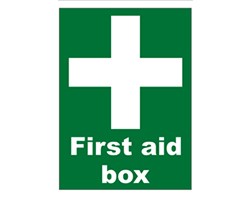 White Cross - First Aid Box